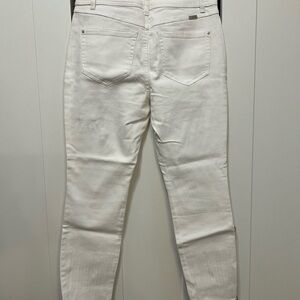 INC International Concepts Women's White Skinny Jeans
